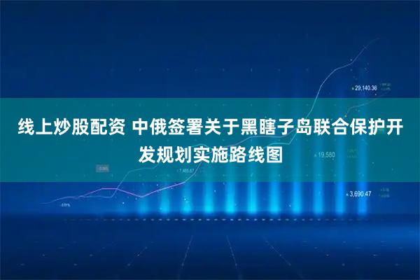 线上炒股配资 中俄签署关于黑瞎子岛联合保护开发规划实施路线图