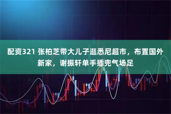 配资321 张柏芝带大儿子逛悉尼超市，布置国外新家，谢振轩单手插兜气场足